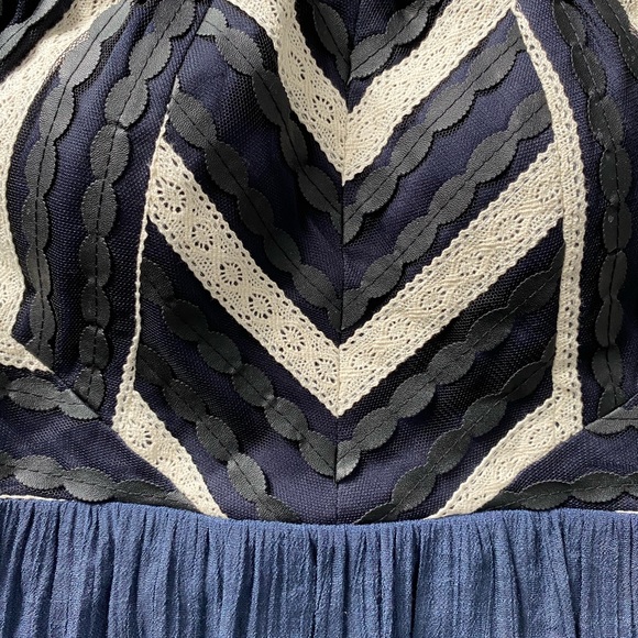 Point USA Navy Strapless Women's Maxi Dress - Picture 4 of 13